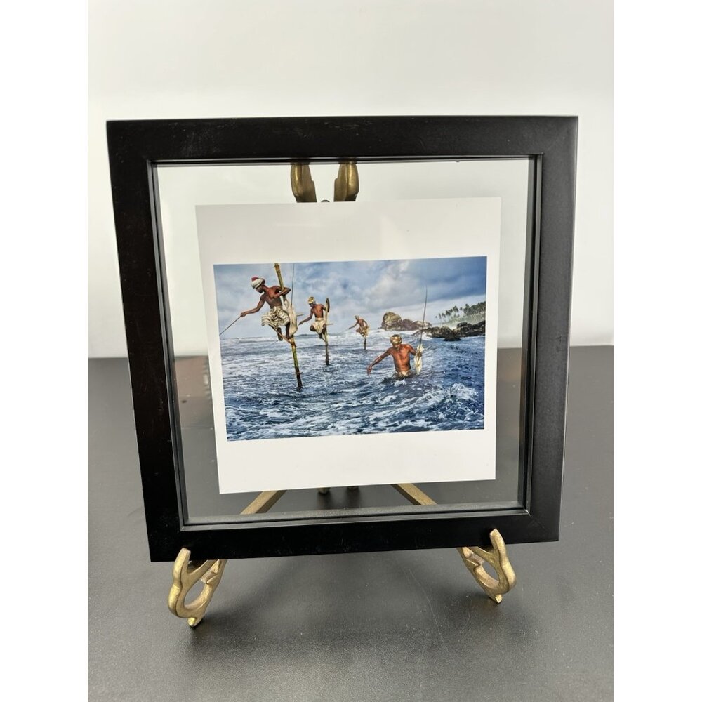 Magnum Photos Steve McCurry “Fishermen” 6”x6” Signed photo